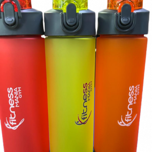 Fitness Mania branded water bottle